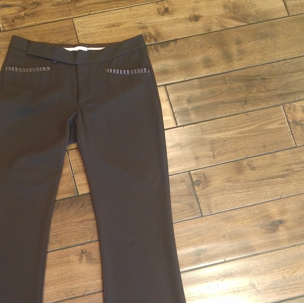 Rebecca Taylor Chocolate Brown Trousers